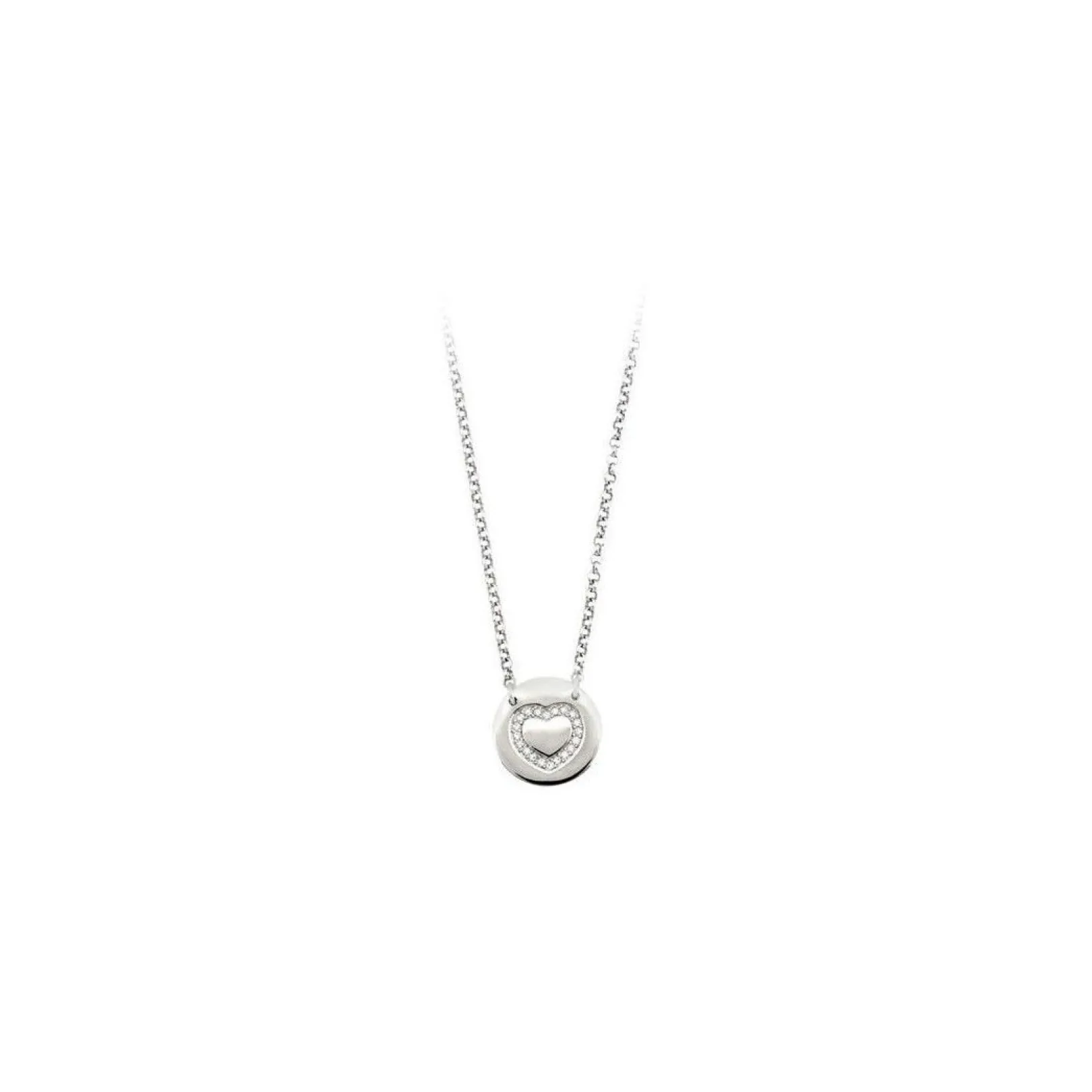 collana_donna_in_argento__0-11.webp Outlet Collana Donna In Argento Con Zirconi Gioielli | 253106 Donna Gioielli Moda Donna