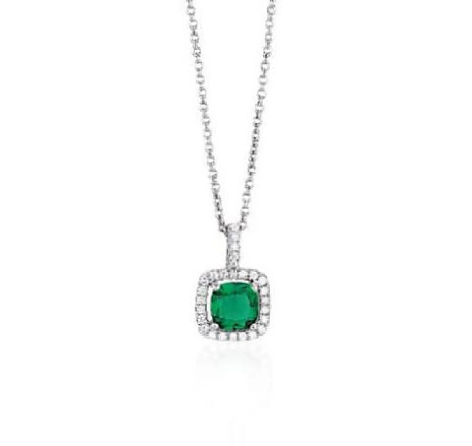 collana_donna_in_argento__0-6.webp Online Collana Donna In Argento E Smeraldo Verde Gioielli | 553035 Donna Gioielli Moda Donna