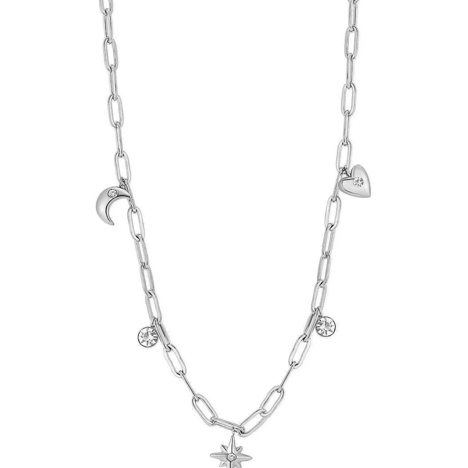 collana_donna_luna_stella_0.webp Clearance Collana Donna Luna Stella Cuore Gioielli Chant | BAH43 Donna Gioielli Moda Donna