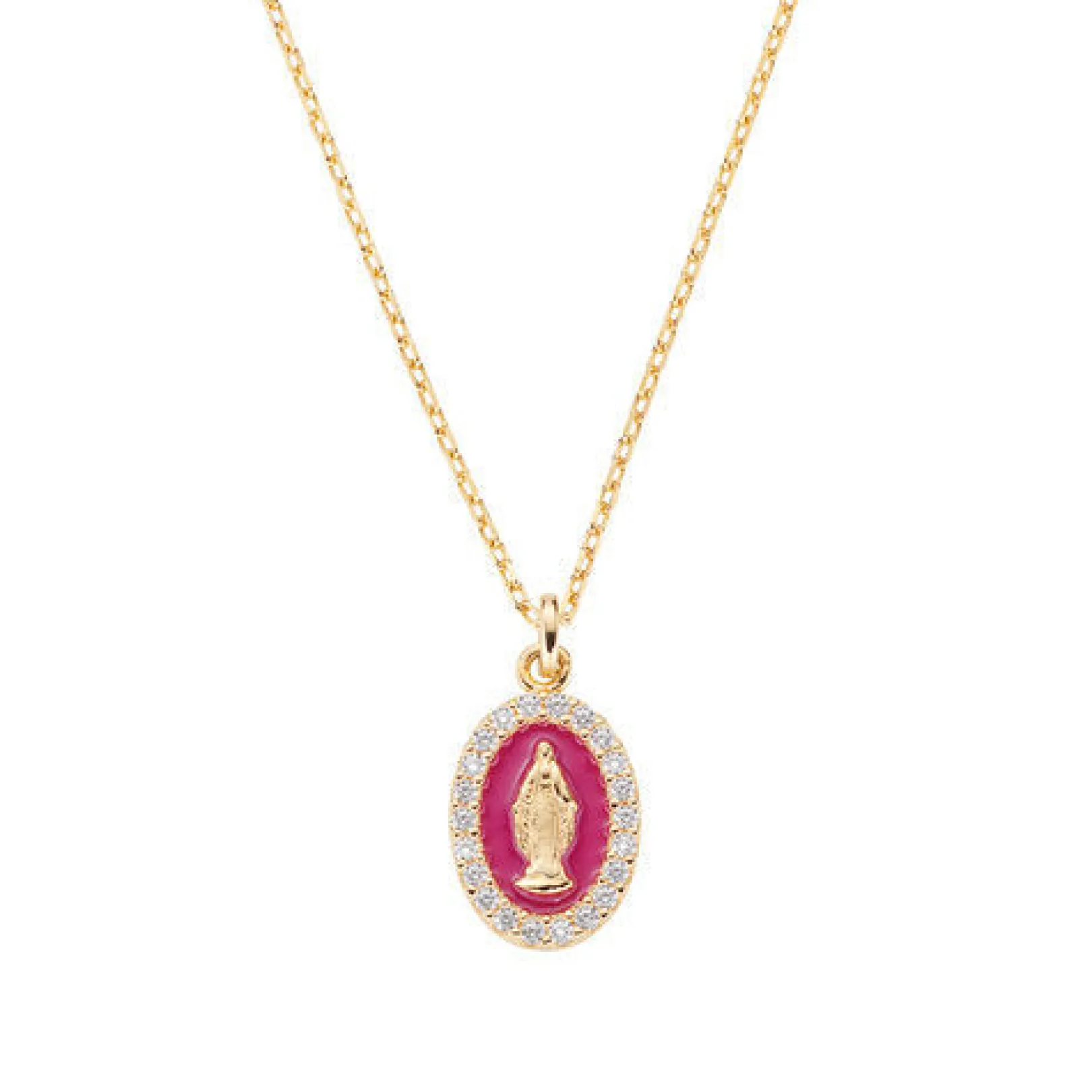 collana_donna_mini_medagl_0-2.webp Sale Collana Donna Mini Medaglia Miracolosa Gioielli | CLMISMGBO Donna Gioielli Moda Donna