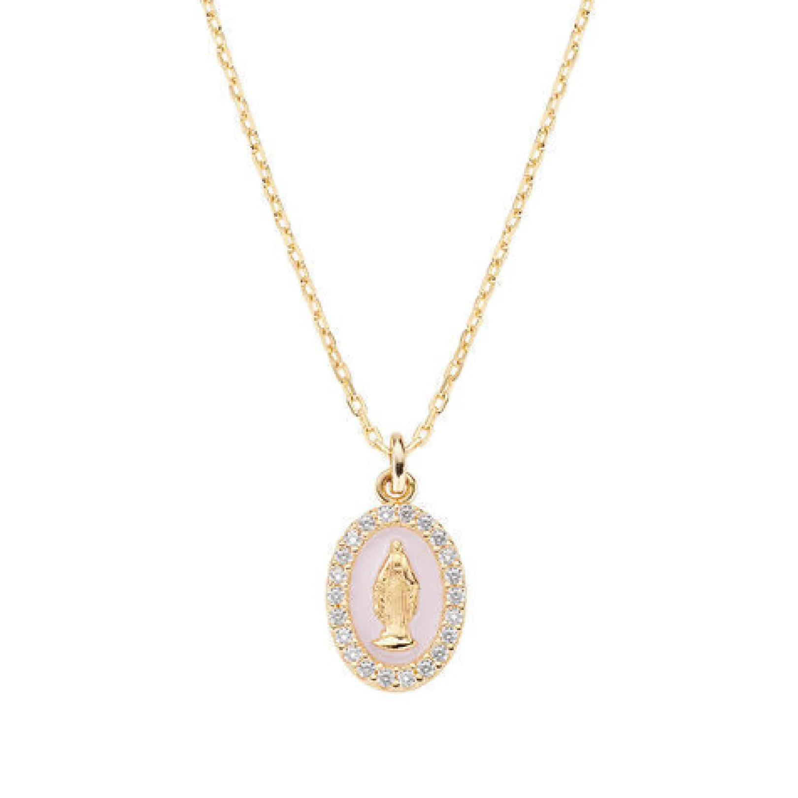collana_donna_mini_medagl_0-4.webp Fashion Collana Donna Mini Medaglia Miracolosa Gioielli | CLMISMGRO Donna Gioielli Moda Donna