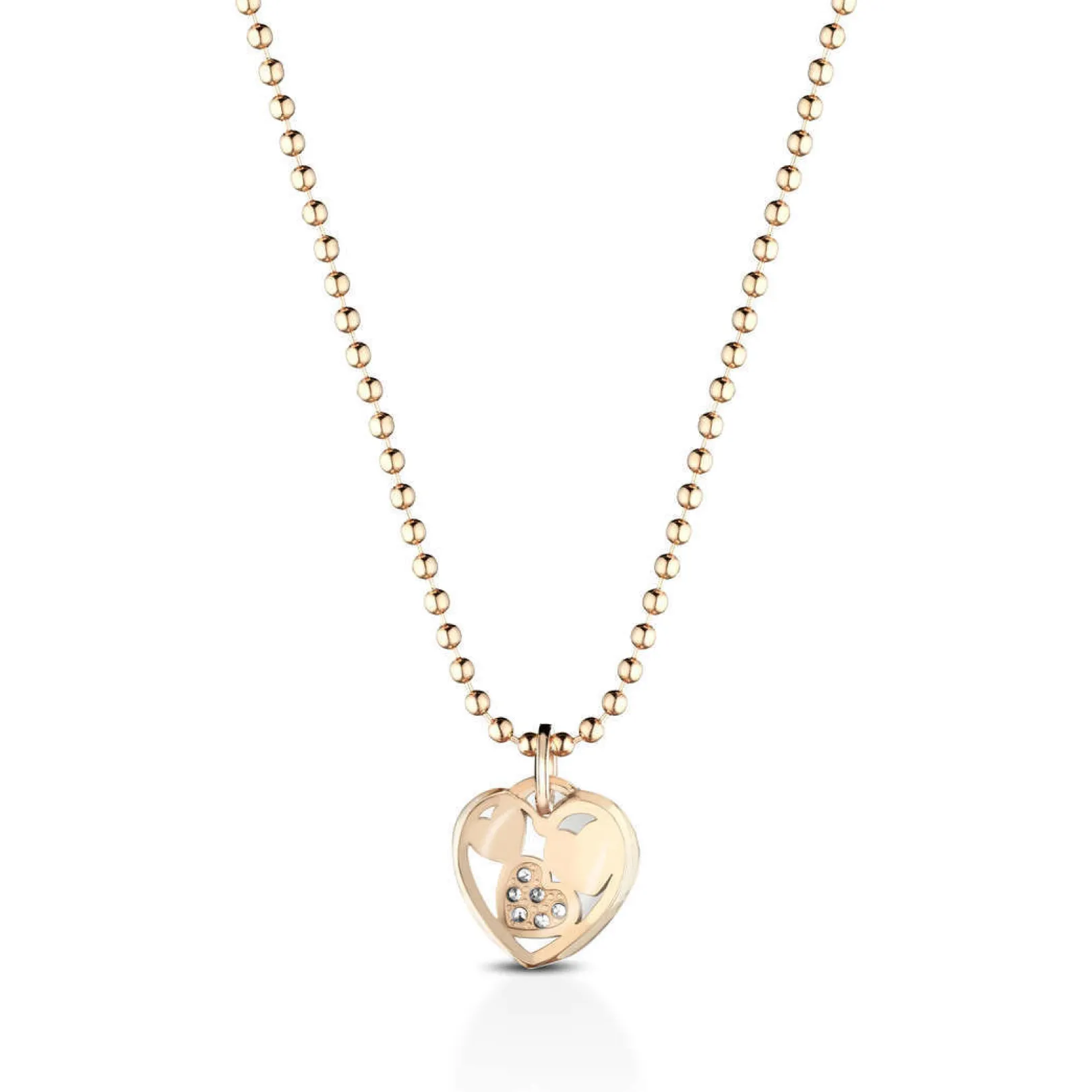 collana_donna_ops_objects_0-1.webp Outlet Collana Donna Objects Con Ciondolo Cuore | CL-481 Donna Gioielli Moda Donna