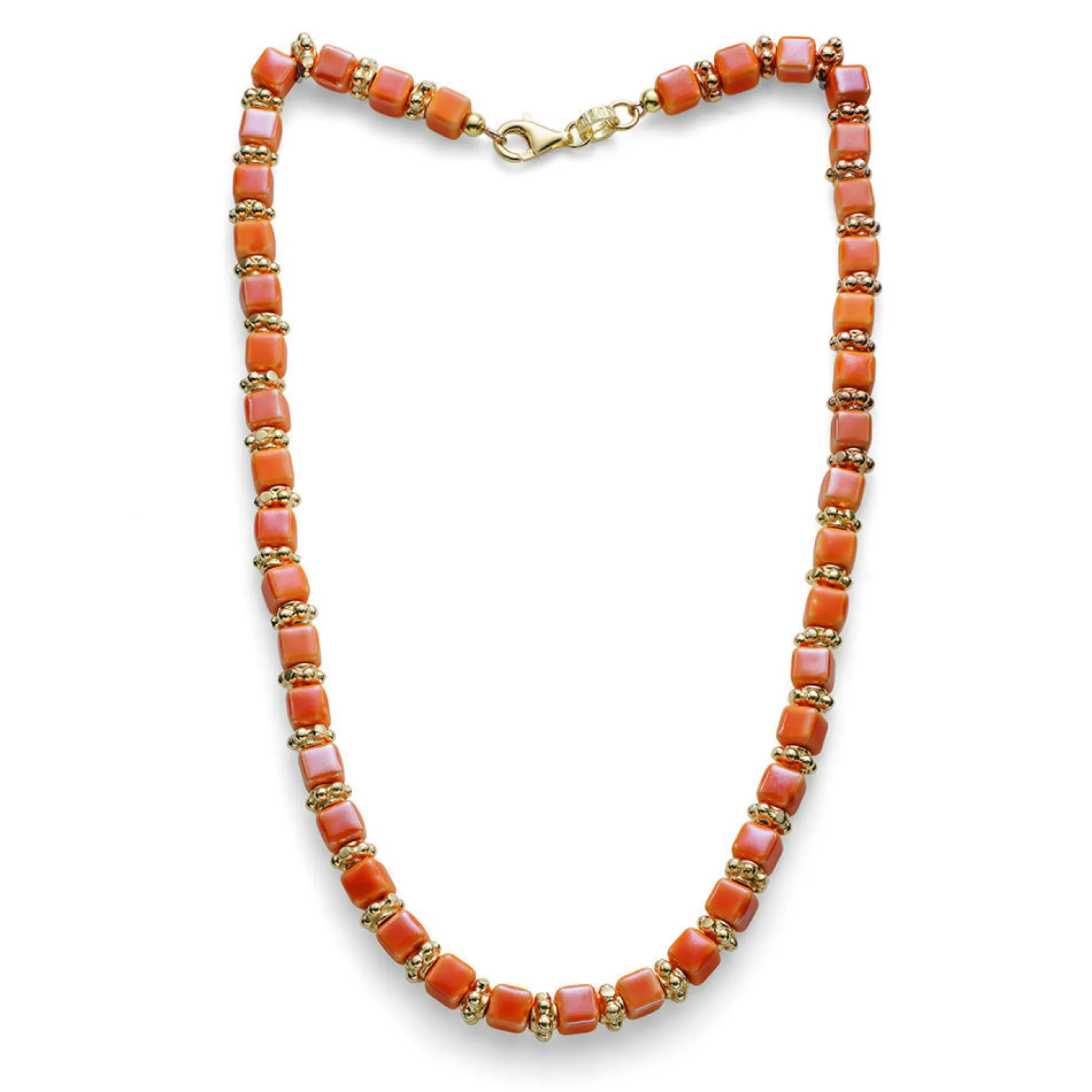 collana_donna_riviera_cub_0.webp Sale Collana Donna Riviera Cubi Ceramica Sweet E Fiori In Argento Mariacristinasterling | G4330D Donna Gioielli Moda Donna
