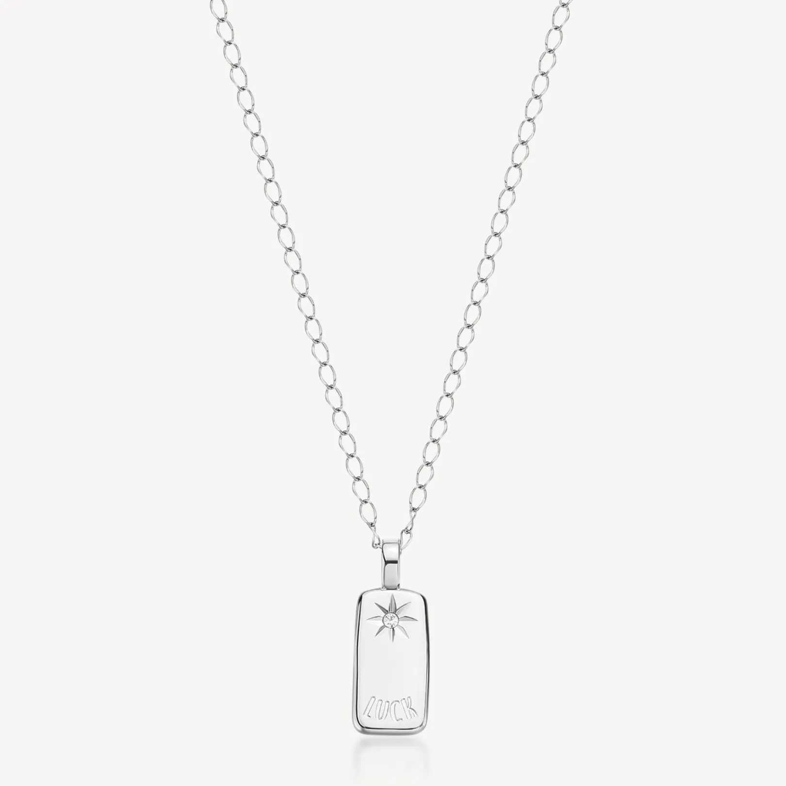 collana_essential_con_pen_0.webp Clearance Collana Essential Con Pendente "LUCK" Brosway | BNL049 Donna Gioielli Moda Donna