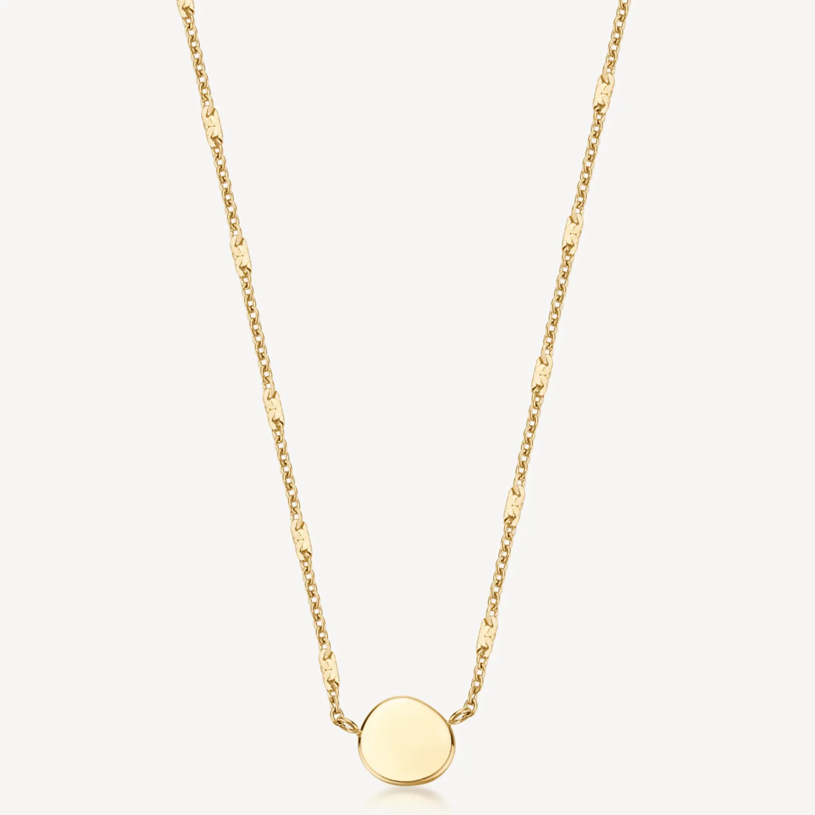 collana_essential_piastri_0-1.webp Online Collana Essential Piastrina Centrale Rifinitura Dorata Brosway | BNL042 Donna Gioielli Moda Donna