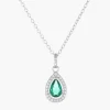 Discount Collana Goccia di Luce Verde |  CLPGOBBVZ Donna Gioielli Moda Donna