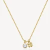 Discount Collana Pendente Quadrifoglio Gioielli Desideri | BEIN010 Donna Gioielli Moda Donna