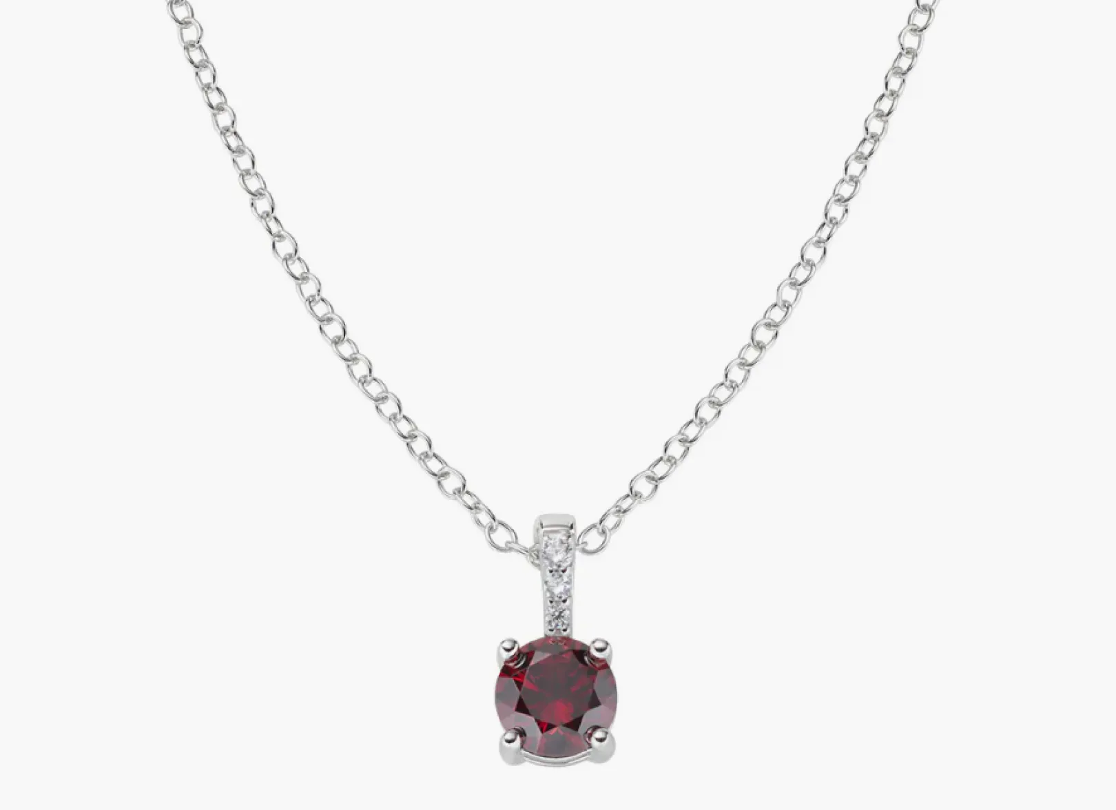 collana_punto_luce_rosso__0.webp Outlet Collana Punto Luce Rosso | CLCIPBBRZ Donna Gioielli Moda Donna
