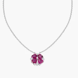 Clearance Collana Quadricuore Magnetico | CLPMHBR Donna Gioielli Moda Donna
