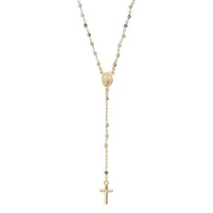 Discount Collana Rosario Cristalli Multicolor Pastello Gioielli | CRO25GMUV4 Donna Gioielli Moda Donna