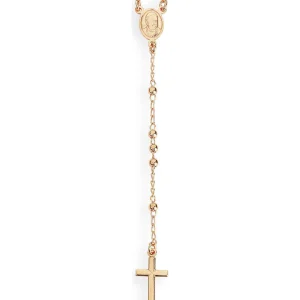 Clearance Collana Rosario In Argento Rosè  Gioielli Rosari | CRO25R Donna Gioielli Moda Donna