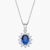 Sale Collana Royal Lady Zircone Blu |  CLLDGBBBL Donna Gioielli Moda Donna