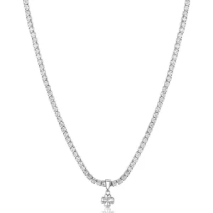 Clearance Collana Tennis Quadrifoglio Gioielli Desideri | BEIN001 Donna Gioielli Moda Donna