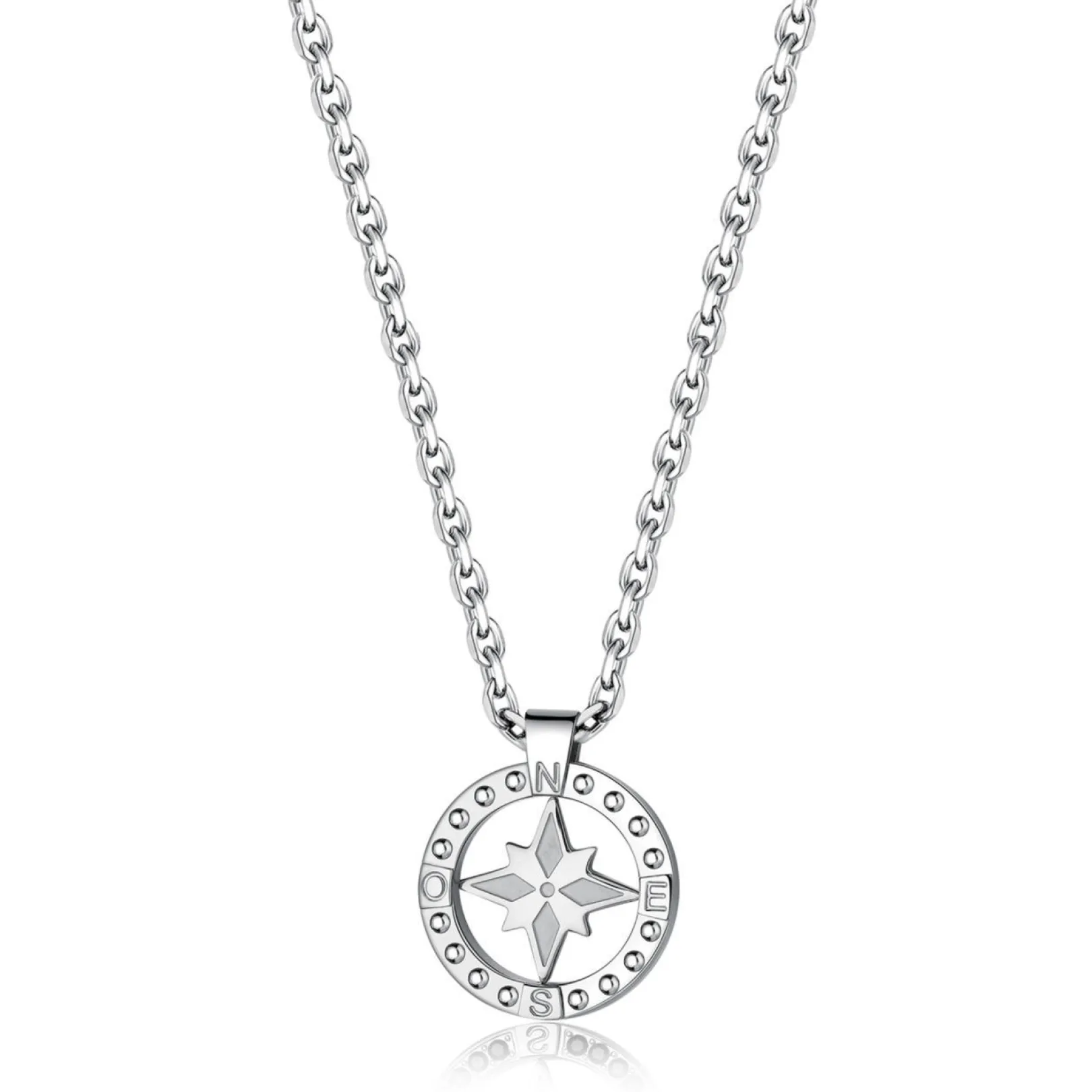 collana_uomo_brosway_voya_0-1.webp Clearance Collana Uomo Voyage Rosa Dei Venti | BVY03 Uomo Gioielli Moda Uomo