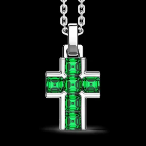 Discount Collana Uomo  Catena In Argento Con Pietre Naturali Gioielli | ESC164-VE Uomo Gioielli Moda Uomo