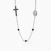 Hot Collana Uomo Con Croce E Madonnina Gioielli | 553680 Uomo Gioielli Moda Uomo