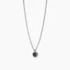 Discount Collana Uomo Con Pendente Zircone Nero Gioielli | 553574 Uomo Gioielli Moda Uomo