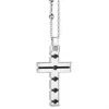 Clearance Collana Uomo Croce In Argento Gioielli Insignia 925 |  ESC047 Uomo Gioielli Moda Uomo