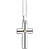Sale Collana Uomo Croce In Argento Gioielli Insignia 925 | ESC009R Uomo Gioielli Moda Uomo