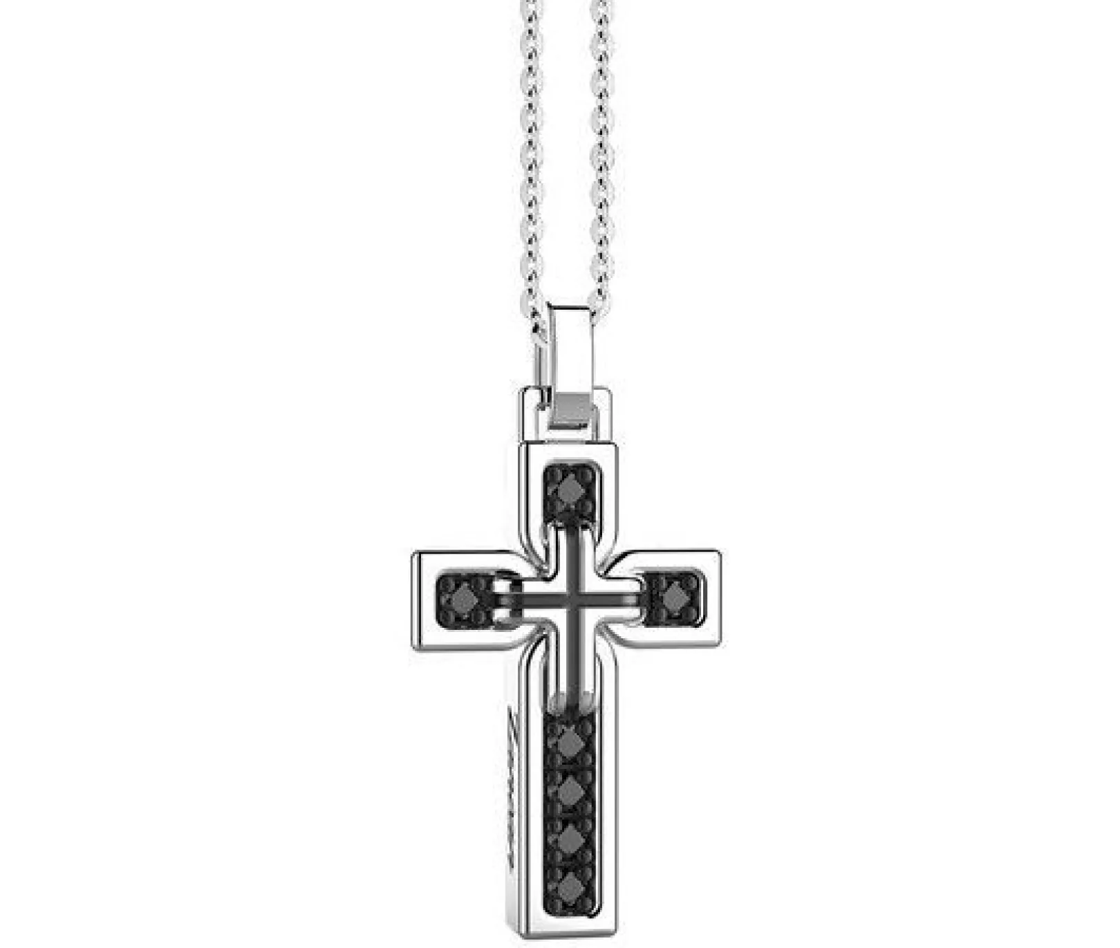 collana_uomo_croce_in_arg_0-4.webp Discount Collana Uomo Croce In Argento Gioielli Insignia 925 | ESC011 Uomo Gioielli Moda Uomo