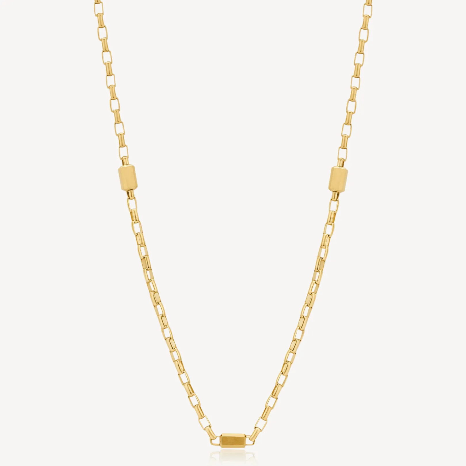 collana_uomo_in_acciaio_d_0.webp Sale Collana Uomo In Acciaio Dorata Logan | BOA02 Uomo Gioielli Moda Uomo | Idee Regalo
