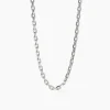 Outlet Collana Uomo In Argento Con Catena Forzatina Gioielli | 553633 Uomo Gioielli Moda Uomo