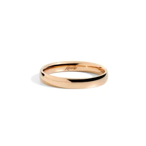Best Fede Nuziale In Oro Rosa Con Diamante Anniversary | W14FM001/RH Fedi Nuziali