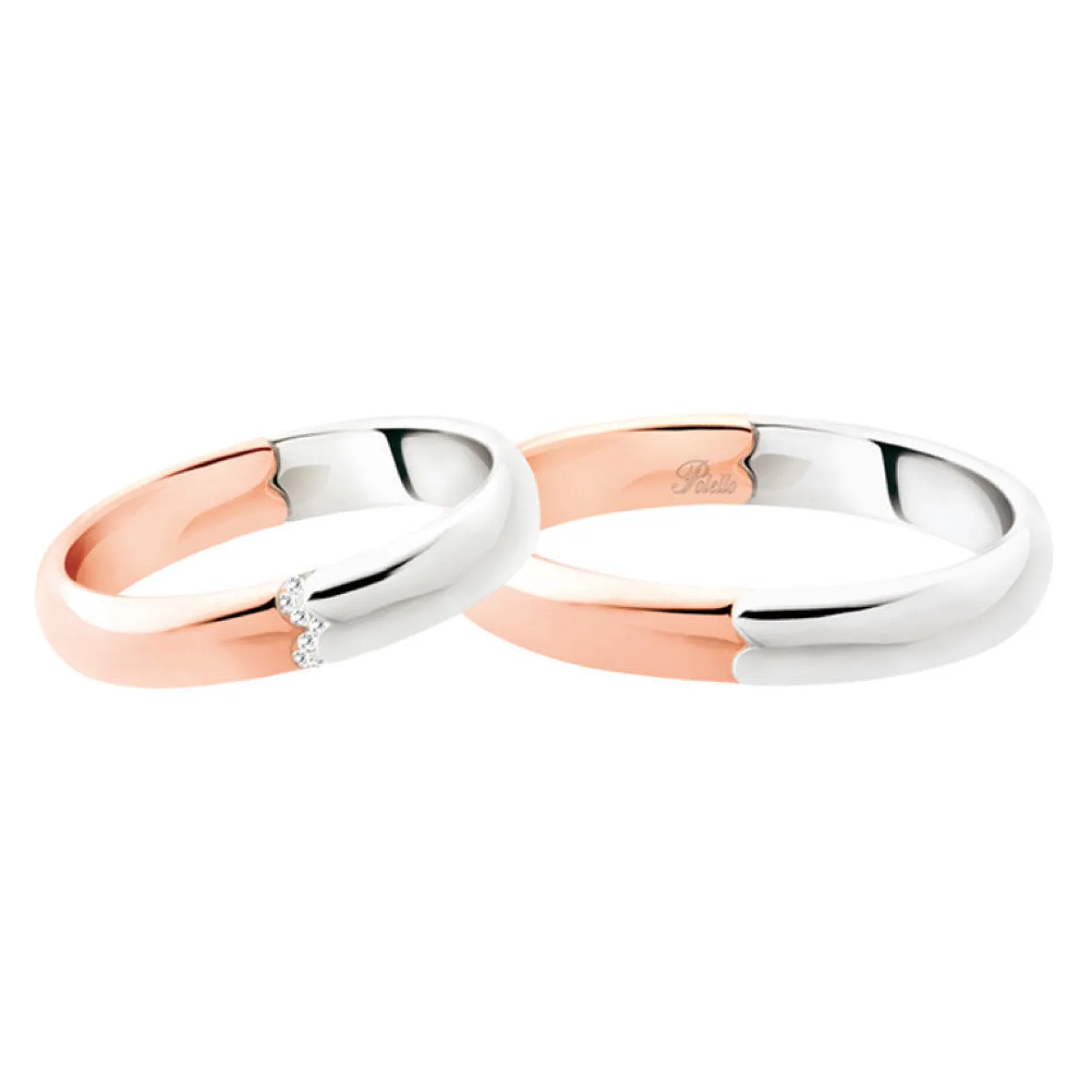 fedi_nuziali_polello_in_o_0-13.webp Outlet Fedi Nuziali In Oro Rosa E Oro Bianco | 3114UBR Fedi Nuziali