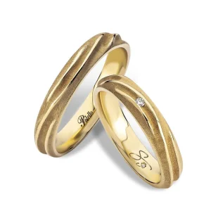 Clearance Fedi Nuziali In Oro Giallo | 3274UG  - 3274DG Fedi Nuziali