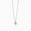 Fashion Girocollo Bambina Con Ciondolo Cuore Rosa Gioielli | 553690 Gioielli Moda Bimbi