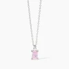 New Girocollo Con Zircone Rosa Gioielli | 553649 Donna Gioielli Moda Donna