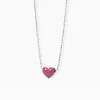 Best Girocollo Cuore Pink Gioielli | 553042 Gioielli Moda Bimbi