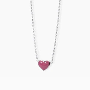 Best Girocollo Cuore Pink Gioielli | 553042 Gioielli Moda Bimbi