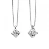 Clearance Girocollo Donna Punto Luce In Oro Bianco E Diamanti Gioielli Maria Teresa | P30PX350/010-45 Donna Gioielli Donna
