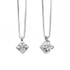 Best Girocollo Donna Punto Luce In Oro Bianco E Diamanti Gioielli Maria Teresa | P30PX350/021-45 Donna Gioielli Donna