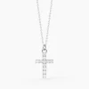 Discount Girocollo In Argento Con Ciondolo Croce Gioielli | 553369 Donna Gioielli Moda Donna
