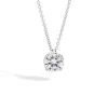 Online Girocollo Punto Luce In Oro Bianco E Diamante Gioielli Anniversary | P01PX001/045VS-45 Donna Gioielli Donna