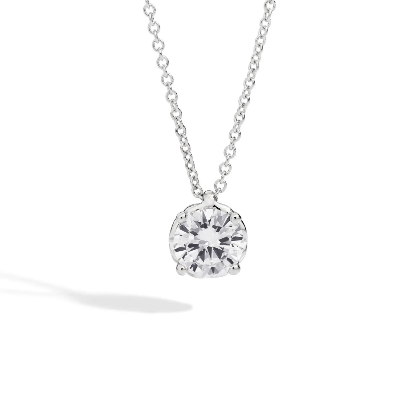 girocollo_punto_luce_in_o_0-3.webp Sale Girocollo Punto Luce In Oro Bianco E Diamante Gioielli Anniversary | P01PX001/026-45 Donna Gioielli Donna