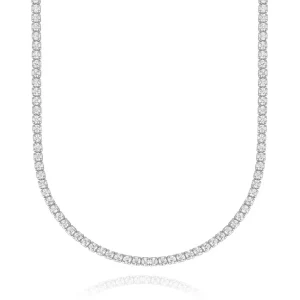 Clearance Girocollo Tennis In Argento Gioielli | 553336 Donna Gioielli Moda Donna