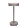 New Led Touch Fresbee Grigio Opaco Metallo Brandani | 51993 Home