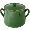 Fashion Marmitta Verde Con Coperchio Terracotta Da Fuoco Brandani | 52265 Cucina&techno