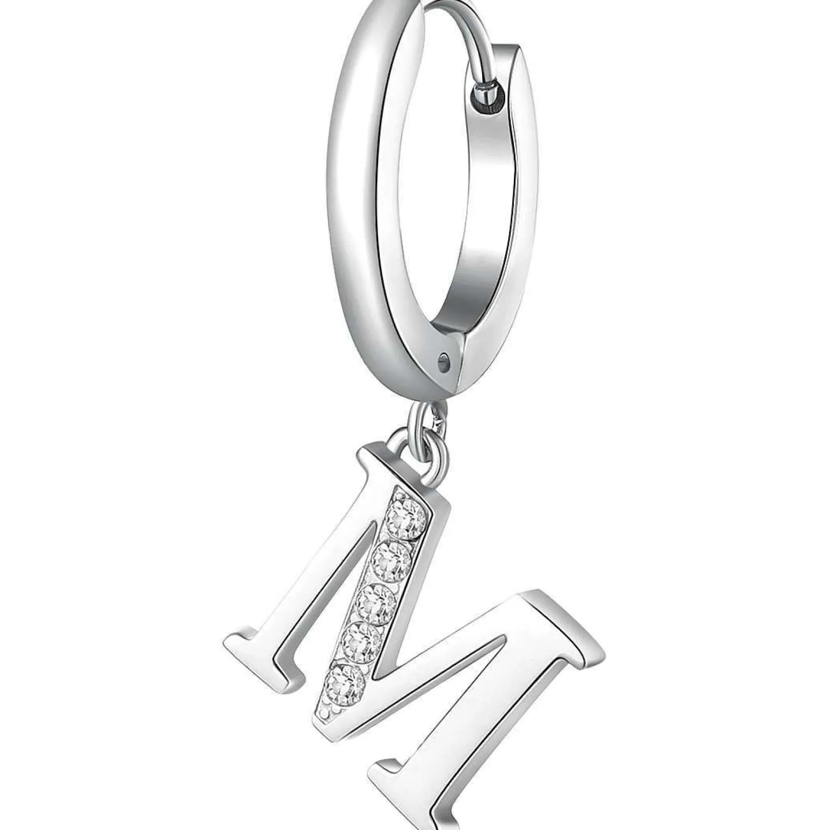 mono_orecchino_donna_lett_0-12.webp Best Mono Orecchino Donna Lettera M Gioielli Chakra | BHKE069 Donna Gioielli Moda Donna