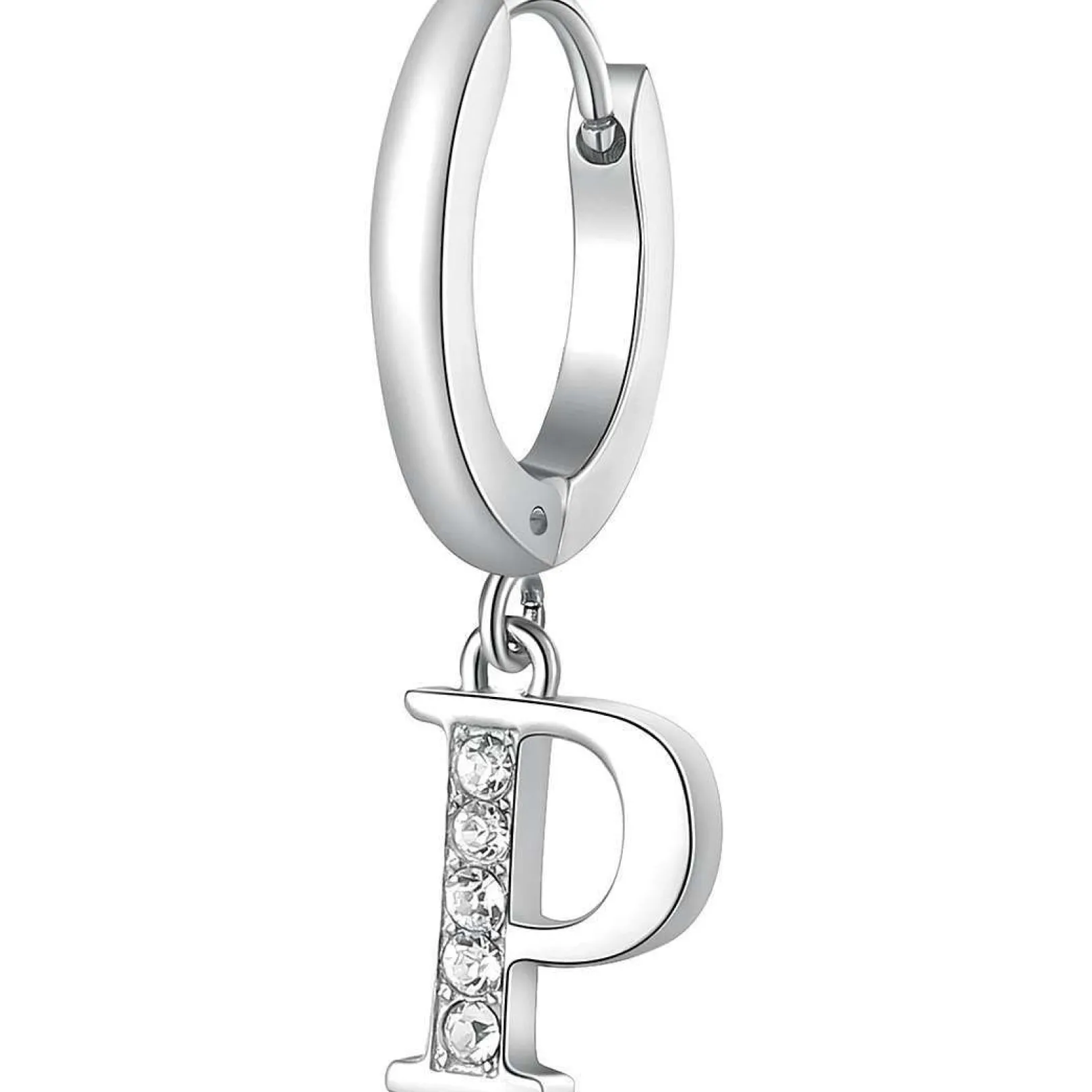 mono_orecchino_donna_lett_0-15.webp Hot Mono Orecchino Donna Lettera P Gioielli Chakra | BHKE072 Donna Gioielli Moda Donna