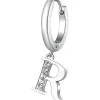 Discount Mono Orecchino Donna Lettera R Gioielli Chakra | BHKE074 Donna Gioielli Moda Donna