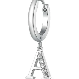 Clearance Mono Orecchino Donna Lettera A Gioielli Chakra | BHKE057 Donna Gioielli Moda Donna