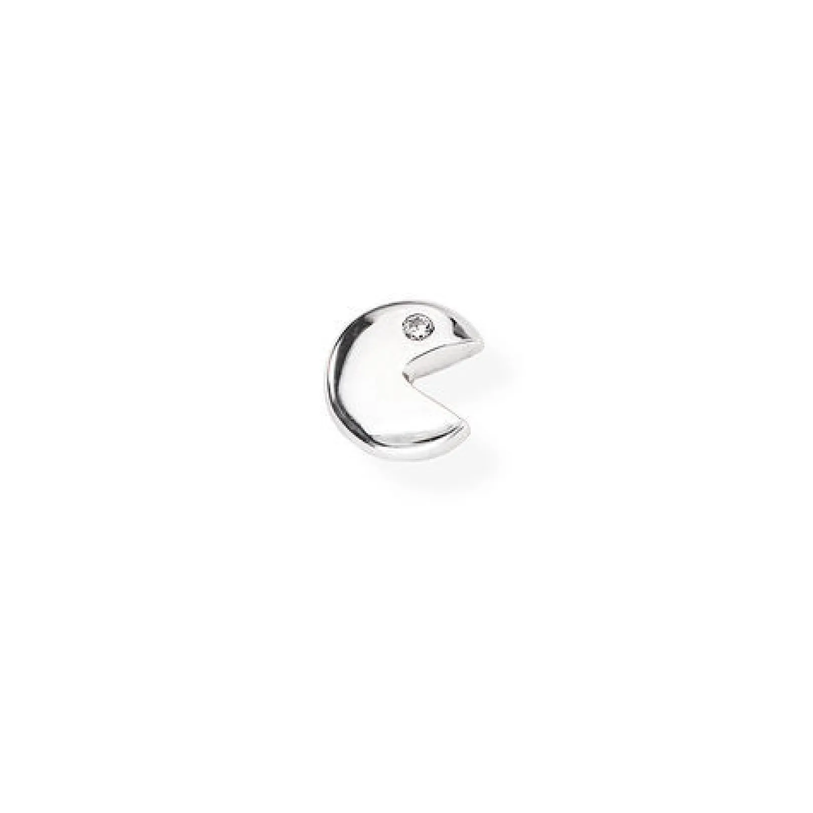 mono_orecchino_donna_pacm_0.webp Fashion Mono Orecchino Donna PacMan In Argento Gioielli | EB16 Donna Gioielli Moda Donna