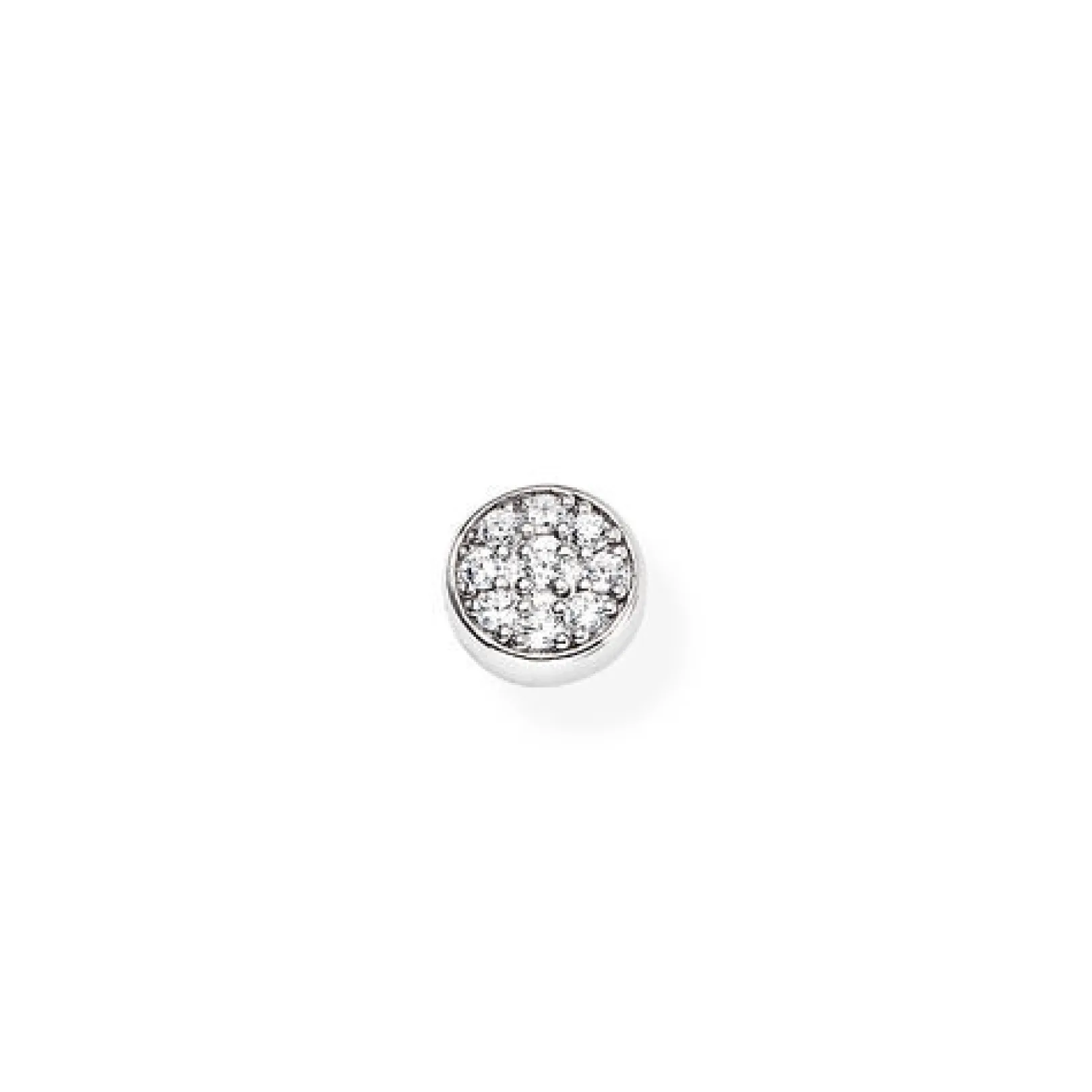 mono_orecchino_in_argento_0.webp New Mono Orecchino In Argento E Zirconi Gioielli | EB7 Donna Gioielli Moda Donna