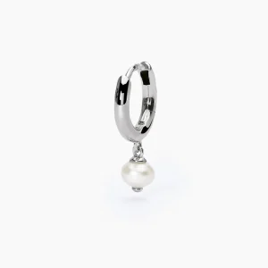 Fashion Mono Orecchino Uomo Con Perla Gioielli | 563630 Uomo Gioielli Moda Uomo