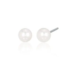 Clearance Orecchini A Lobo Di Perle In Argento Gioielli | 563013 Donna Gioielli Moda Donna