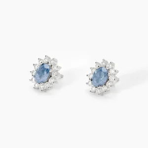 Clearance Orecchini Acquamarina Sintetica | 563714 Donna Gioielli Moda Donna